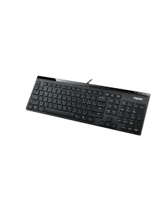 Rapoo N7000 – Tastiera Wired Multimedia – layout italiano – nero