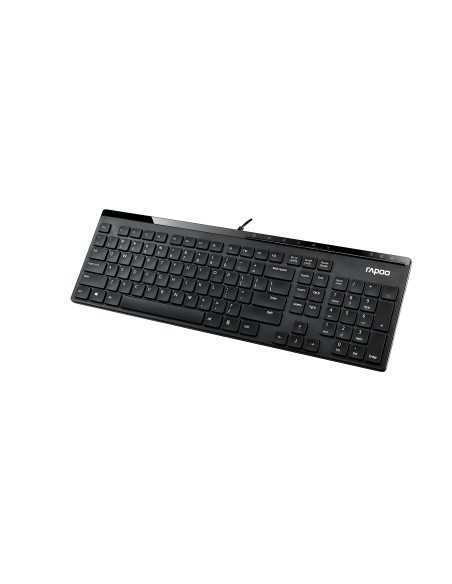Rapoo N7000 – Tastiera Wired Multimedia – layout italiano – nero
