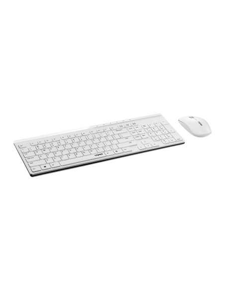 Rapoo X8100 Tastiera multimediale wireless e Mouse ottico – italiano - bianco