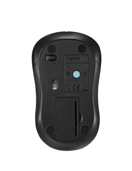 Rapoo 6010B – Mouse ottico Bluetooth ambidestro nero