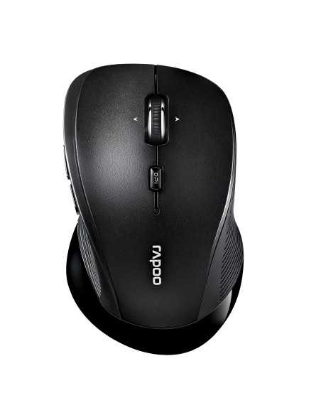 Rapoo 3910 RF Wireless Laser Mouse 1000DPI Mano destra Nero (16989)