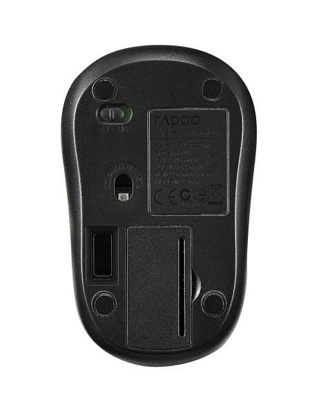 Rapoo M10 Plus mouse Ambidestro RF Wireless Ottico 1000 DPI
