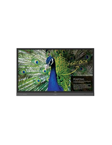 Benq RP750K Pannello piatto per segnaletica digitale 190,5 cm (75") LED 330 cd m² 4K Ultra HD Nero Touch screen
