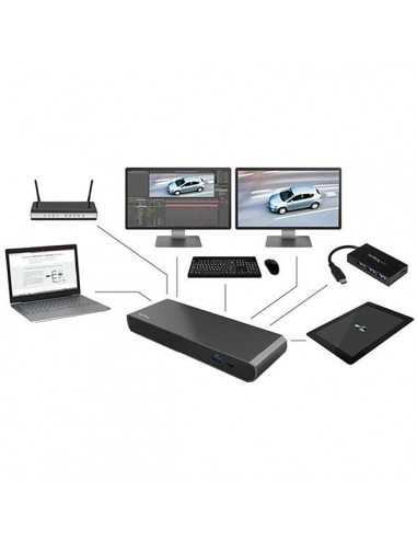 Startech DOCKING THUNDERBOLT 3 - PD 4K TB3DK2DPPDUE TB3DK2DPPDUE 0065030868433 Accessori Notebook