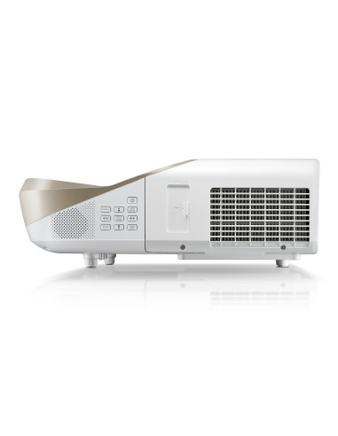 Benq W1600UST videoproiettore Proiettore a raggio ultra corto 3300 ANSI lumen 1080p (1920x1080) Oro, Bianco