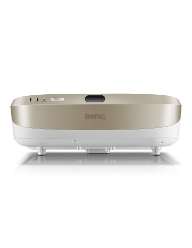 Benq W1600UST videoproiettore Proiettore a raggio ultra corto 3300 ANSI lumen 1080p (1920x1080) Oro, Bianco