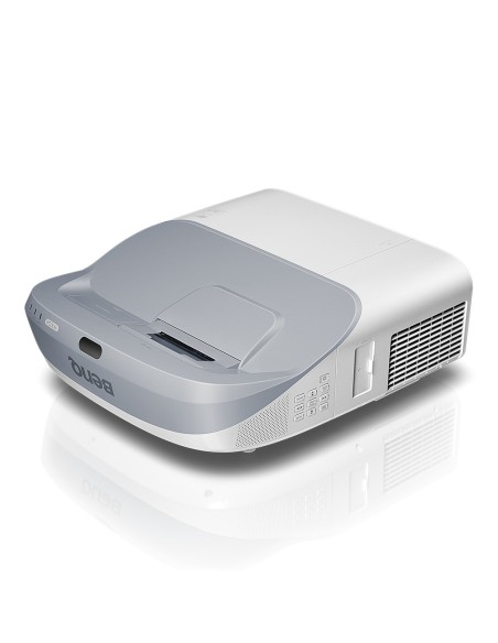 Benq MW864UST videoproiettore Proiettore a raggio ultra corto 3300 ANSI lumen DLP WXGA (1280x800) Argento, Bianco