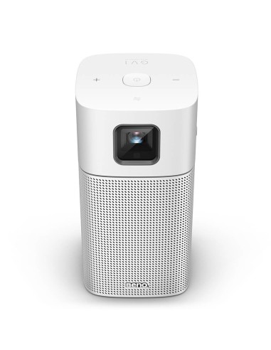Benq GV1 videoproiettore Proiettore a corto raggio 200 ANSI lumen DLP WVGA (854x480) Argento, Giallo