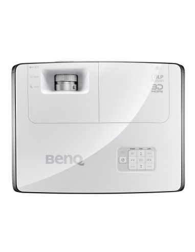 Benq W703D videoproiettore Proiettore a raggio standard 2200 ANSI lumen DLP WXGA (1280x720) Compatibilità 3D Nero, Bianco