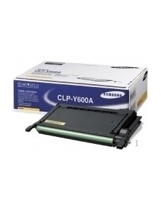Samsung CLP-Y600A cartuccia toner Originale Giallo