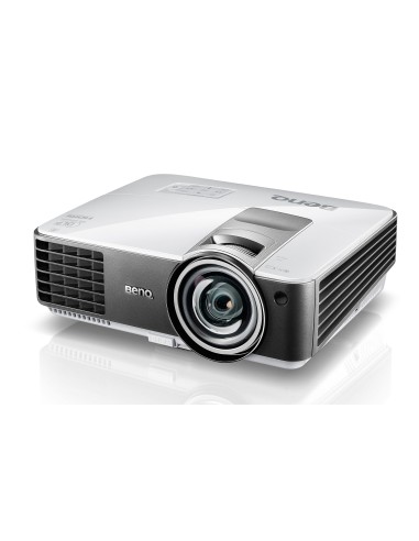 Benq MW820ST videoproiettore Proiettore a corto raggio 3000 ANSI lumen DLP WXGA (1280x800) Compatibilità 3D Nero, Argento