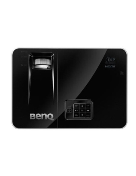 Benq MW724 videoproiettore Proiettore a raggio standard 3700 ANSI lumen DLP WXGA (1280x800) Nero, Bianco