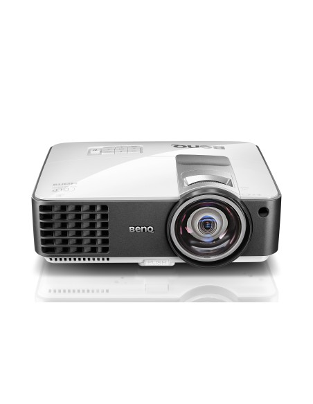 Benq MX806ST videoproiettore Proiettore a corto raggio 3000 ANSI lumen DLP XGA (1024x768) Compatibilità 3D Grigio, Argento