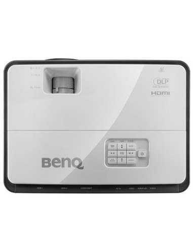 Benq W750 videoproiettore Proiettore a raggio standard 2500 ANSI lumen DLP WXGA (1280x720) Compatibilità 3D Nero, Bianco