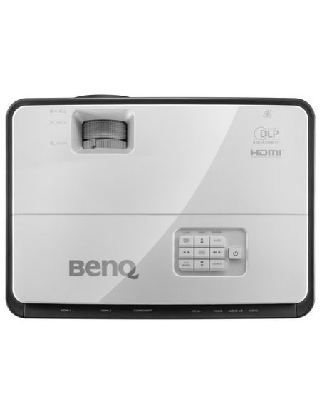 Benq W770ST videoproiettore Proiettore a raggio standard 2500 ANSI lumen DLP WXGA (1280x720) Compatibilità 3D Nero, Bianco