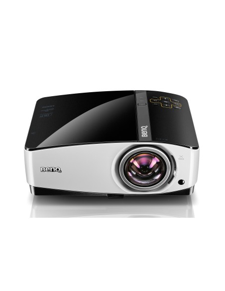Benq MX822ST videoproiettore Proiettore a corto raggio 3500 ANSI lumen DLP XGA (1024x768) Nero, Grigio