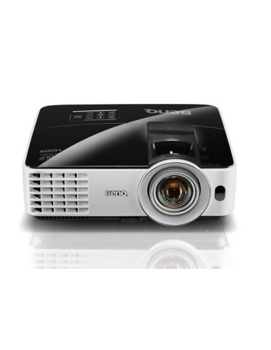 Benq MX620ST videoproiettore Proiettore a corto raggio 3000 ANSI lumen DLP XGA (1024x768) Compatibilità 3D Nero, Bianco