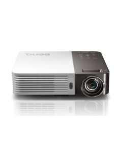 Benq GP10 videoproiettore Proiettore a raggio standard 550 ANSI lumen DLP WXGA (1280x800) Compatibilità 3D Nero, Bianco
