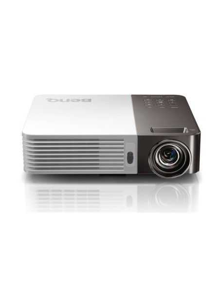 Benq GP10 videoproiettore Proiettore a raggio standard 550 ANSI lumen DLP WXGA (1280x800) Compatibilità 3D Nero, Bianco