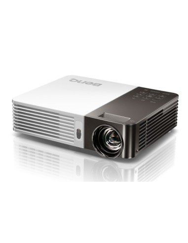 Benq GP10 videoproiettore Proiettore a raggio standard 550 ANSI lumen DLP WXGA (1280x800) Compatibilità 3D Nero, Bianco