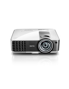 Benq MW817ST videoproiettore Proiettore a corto raggio 3000 ANSI lumen DLP WXGA (1280x800) Compatibilità 3D Argento, Bianco