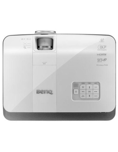 Benq W1500 videoproiettore Proiettore a raggio standard 2200 ANSI lumen DLP 1080p (1920x1080) Compatibilità 3D Nero, Bianco