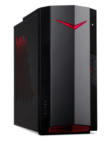 Acer NITRO 50 N50-640 i5-12400 Tower Intel® Core™ i5 16 GB DDR4-SDRAM 1024 GB SSD Windows 11 Home PC Nero