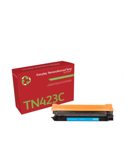 Everyday Rigenerato Toner Ciano di Xerox per Brother TN423C, Alta capacità