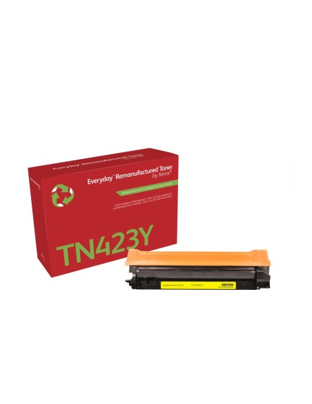 Everyday Rigenerato Toner Giallo di Xerox per Brother TN423Y, Alta capacità
