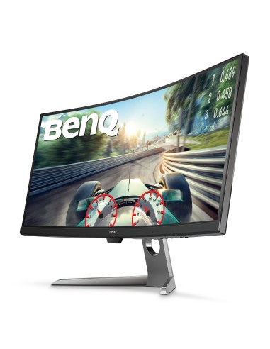 BenQ EX3501R 88,9 cm (35") 3440 x 1440 Pixel UltraWide Quad HD LED Grigio