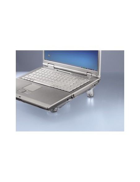 Hama Supporto notebook con due ventole, trasparente