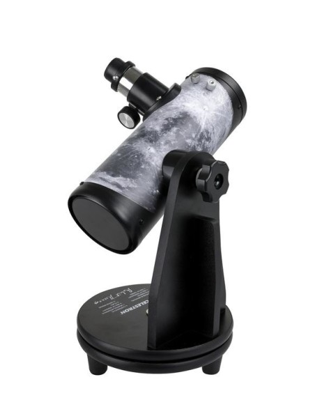 Celestron Firstscope 76 Signature Series Moon by Robert Reeves Rifrattore 15x Nero, Grigio