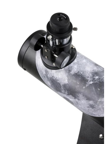Celestron Firstscope 76 Signature Series Moon by Robert Reeves Rifrattore 15x Nero, Grigio
