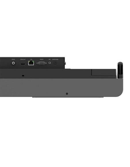 BenQ RP6502 Pannello piatto interattivo 165,1 cm (65") LED 350 cd m² 4K Ultra HD Nero Touch screen Processore integrato Android