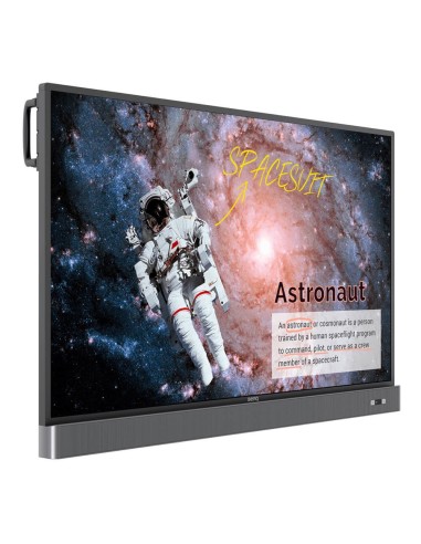 BenQ RM5502K Pannello piatto interattivo 139,7 cm (55") LED 350 cd m² 4K Ultra HD Nero Touch screen Processore integrato