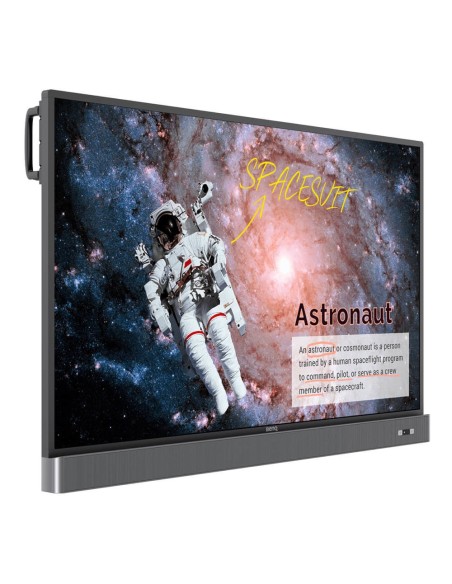 BenQ RM5502K Pannello piatto interattivo 139,7 cm (55") LED 350 cd m² 4K Ultra HD Nero Touch screen Processore integrato