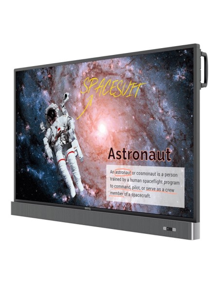 BenQ RM5502K Pannello piatto interattivo 139,7 cm (55") LED 350 cd m² 4K Ultra HD Nero Touch screen Processore integrato