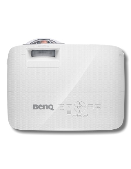Benq MW809ST videoproiettore Proiettore a corto raggio 3000 ANSI lumen DLP WXGA (1280x800) Bianco