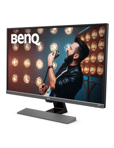 BenQ EW3270U 80 cm (31.5") 3840 x 2160 Pixel 4K Ultra HD LED Nero, Grigio, Metallico
