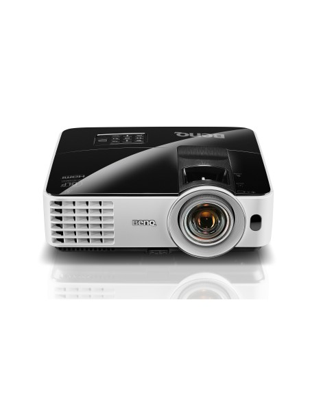 BenQ MX631ST videoproiettore Proiettore a corto raggio 3200 ANSI lumen DLP XGA (1024x768) Compatibilità 3D Nero, Bianco