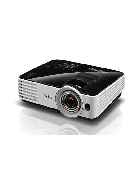 BenQ MX631ST videoproiettore Proiettore a corto raggio 3200 ANSI lumen DLP XGA (1024x768) Compatibilità 3D Nero, Bianco
