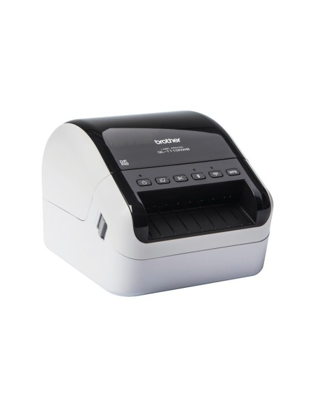 Brother QL-1110NWBC stampante per etichette (CD) Termica diretta 300 x 300 DPI 110 mm s Con cavo e senza cavo DK Wi-Fi Bluetooth