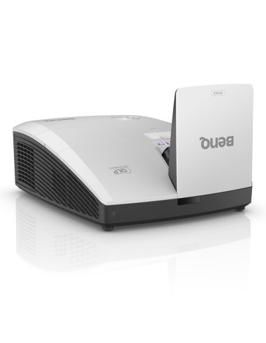 BenQ MW855UST+ videoproiettore Proiettore a raggio ultra corto 3500 ANSI lumen DLP WXGA (1280x800) Compatibilità 3D Nero, Bianco