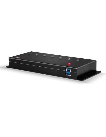 Lindy 43128 hub di interfaccia 5000 Mbit s Nero