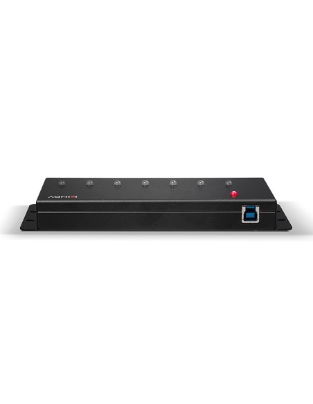 Lindy 43128 hub di interfaccia 5000 Mbit s Nero