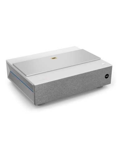 BenQ V6000 videoproiettore Proiettore a raggio ultra corto 3000 ANSI lumen DLP 2160p (3840x2160) Compatibilità 3D Grigio, Bianco