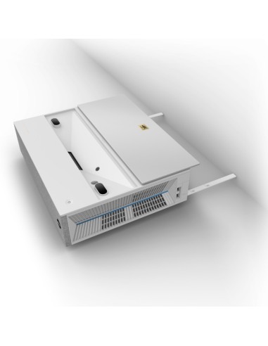 BenQ V6000 videoproiettore Proiettore a raggio ultra corto 3000 ANSI lumen DLP 2160p (3840x2160) Compatibilità 3D Grigio, Bianco