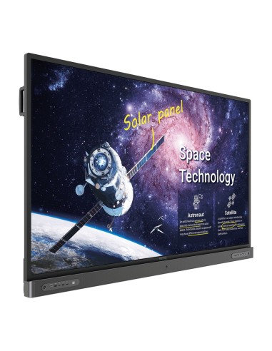 BenQ RP7502 Pannello piatto interattivo 190,5 cm (75") LED 450 cd m² 4K Ultra HD Nero Touch screen Processore integrato Android