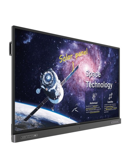 BenQ RP7502 Pannello piatto interattivo 190,5 cm (75") LED 450 cd m² 4K Ultra HD Nero Touch screen Processore integrato Android