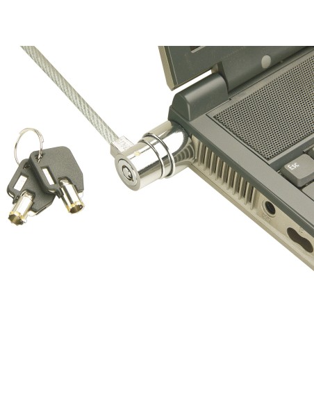 Lindy 20930 cavo di sicurezza Metallico 1,6 m